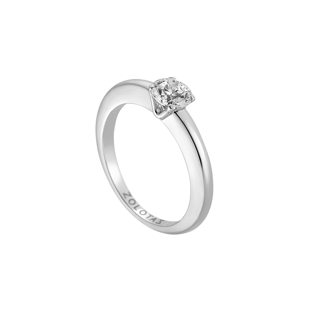 LOVE ROCKS solitaire ring