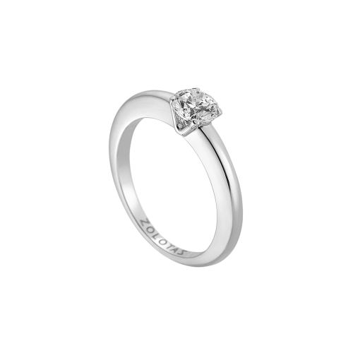 LOVE ROCKS solitaire ring