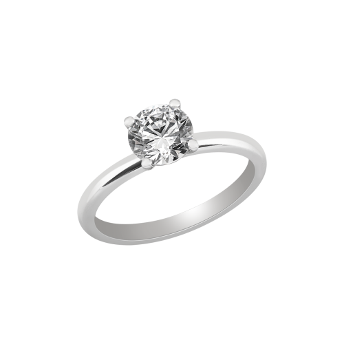 LOVE ROCKS solitaire ring