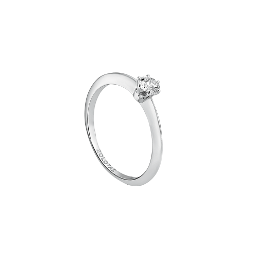 LOVE ROCKS solitaire ring